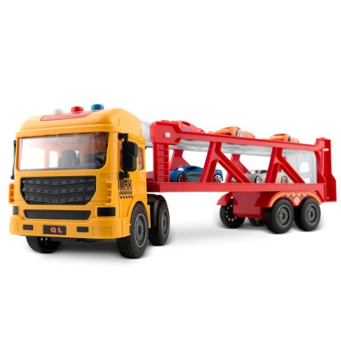 Edukacyjna zabawka ciężarówka + 5 aut RK-760 Ricokids Edukacyjna zabawka ciężarówka + 5 aut RK-760 Ricokids