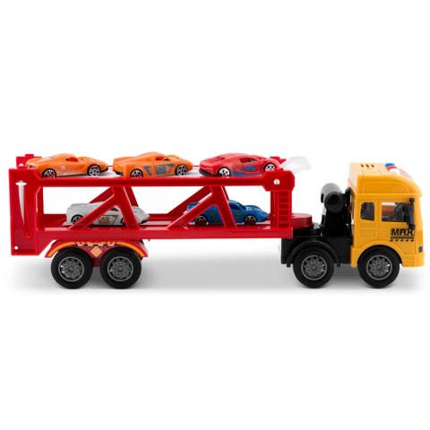 Edukacyjna zabawka ciężarówka + 5 aut RK-760 Ricokids Edukacyjna zabawka ciężarówka + 5 aut RK-760 Ricokids