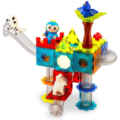 Klocki magnetyczne Raj Dinozaurów RK-757 Ricokids Klocki magnetyczne Raj Dinozaurów RK-757 Ricokids