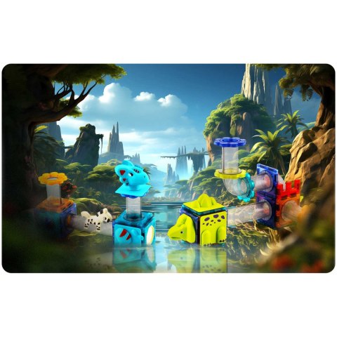 Klocki magnetyczne Raj Dinozaurów RK-757 Ricokids Klocki magnetyczne Raj Dinozaurów RK-757 Ricokids