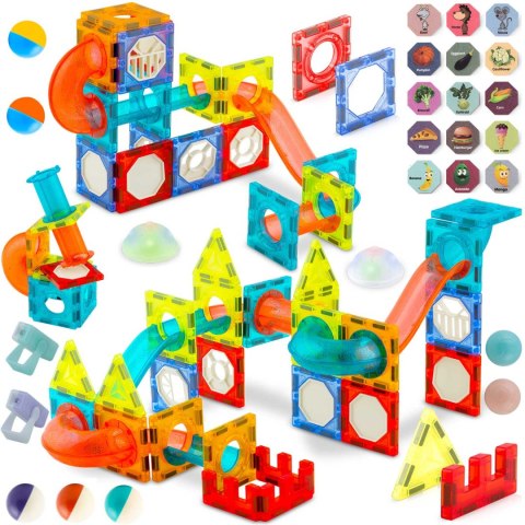 Klocki magnetyczne z podświetleniem RK-763 Ricokids Klocki magnetyczne z podświetleniem RK-763 Ricokids
