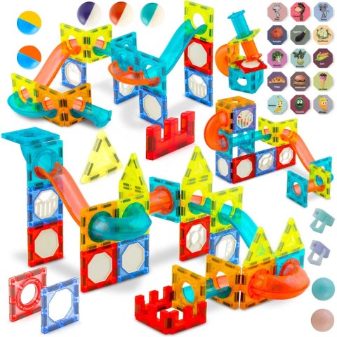 Klocki magnetyczne z podświetleniem RK-763 Ricokids Klocki magnetyczne z podświetleniem RK-763 Ricokids