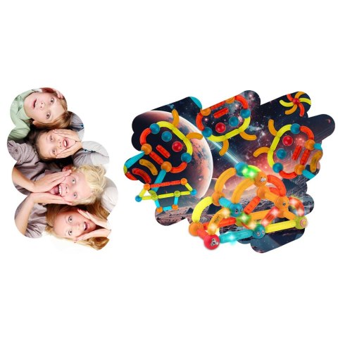 Klocki magnetyczne z podświetleniem RK-767 Ricokids Klocki magnetyczne z podświetleniem RK-767 Ricokids