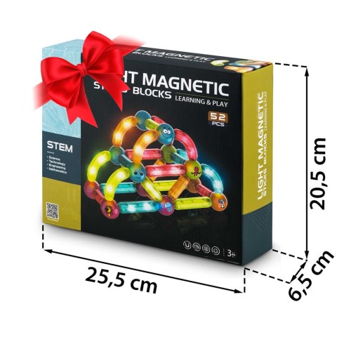 Klocki magnetyczne z podświetleniem RK-767 Ricokids Klocki magnetyczne z podświetleniem RK-767 Ricokids