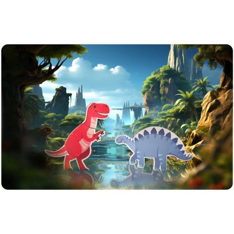 KSIĄŻKA MAGNETYCZNA PUZZLE DINOZAURY RK-770