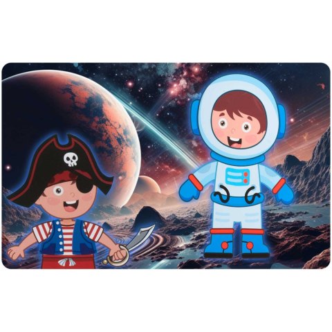 KSIĄŻKA MAGNETYCZNA PUZZLE PRZEBIERANKI RK-770