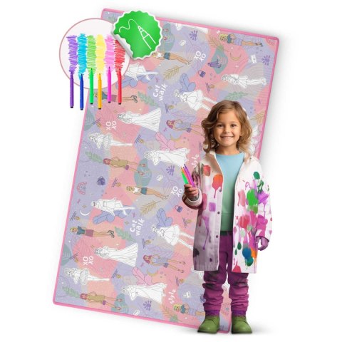 MATA PIANKOWA DO KOLOROWANIA ZWIJANA 200 X 120 X 0,3 CM RICOKIDS RK-343