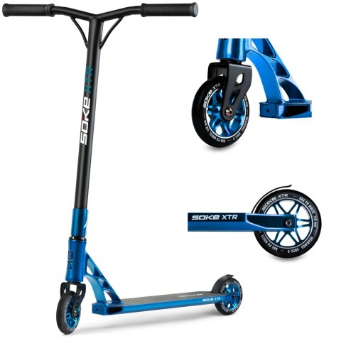 Hulajnoga SOKE XTR blue Czerwona Hulajnoga SOKE XTR blue Czerwona