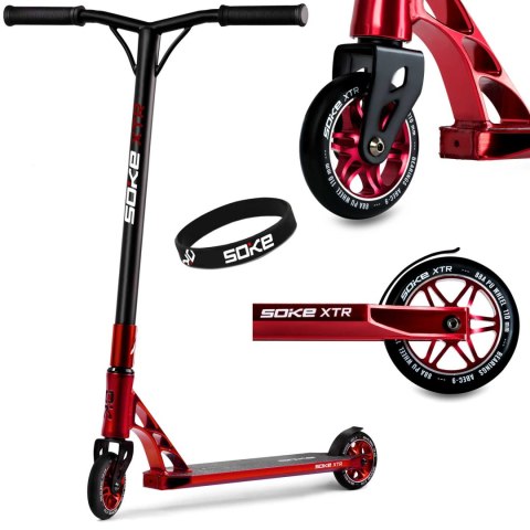 Hulajnoga SOKE XTR red Czerwona Hulajnoga SOKE XTR red Czerwona