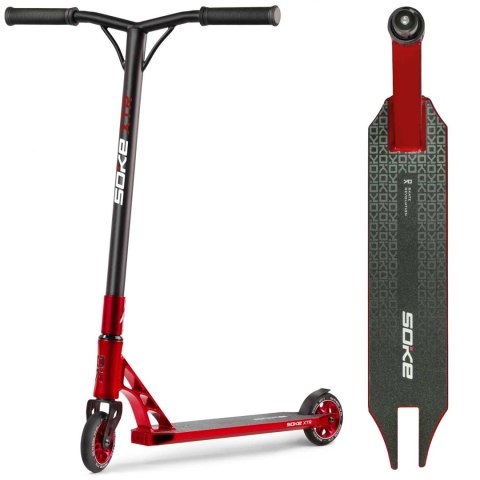 Hulajnoga SOKE XTR red Czerwona Hulajnoga SOKE XTR red Czerwona