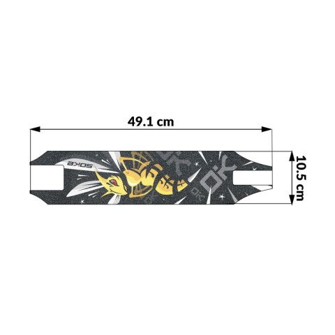 GRIP TAPE PAPIER ŚCIERNY DO HULAJNOGI XTR - HORNET GRIP TAPE PAPIER ŚCIERNY DO HULAJNOGI XTR - HORNET