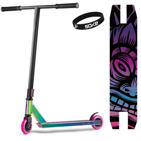 HULAJNOGA WYCZYNOWA SOKE EVO STREET BLACK NEOCHROME HULAJNOGA WYCZYNOWA SOKE EVO STREET BLACK NEOCHROME