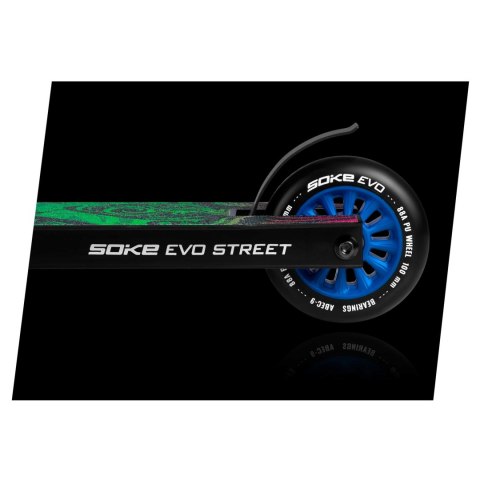 HULAJNOGA WYCZYNOWA SOKE EVO STREET BLACK RAINBOW HULAJNOGA WYCZYNOWA SOKE EVO STREET BLACK RAINBOW
