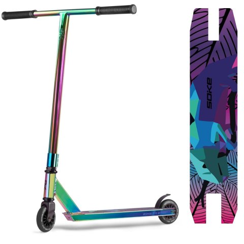 Hulajnoga wyczynowa SOKE EVO street neochrome Hulajnoga wyczynowa SOKE EVO street neochrome