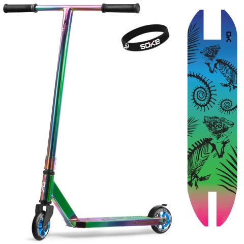 Hulajnoga wyczynowa SOKE PRO street neochrome Hulajnoga wyczynowa SOKE PRO street neochrome