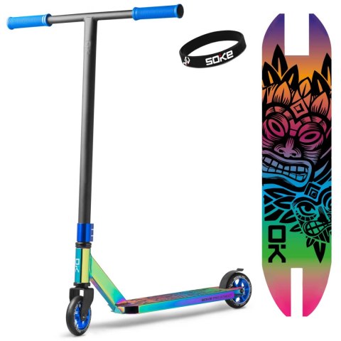Hulajnoga wyczynowa SOKE PRO street rainbow Hulajnoga wyczynowa SOKE PRO street rainbow