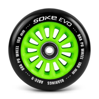 KÓŁKA DO HULAJNOGI 100 MM ZIELONE 2 SZT.