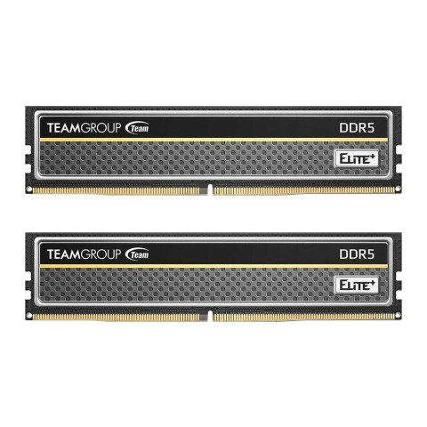 Pamięć DDR5 Team Group ELITE Plus 16GB (2x8GB) 5600MHz CL46 1,1V Black Pamięć DDR5 Team Group ELITE Plus 16GB (2x8GB) 5600MHz CL46 1,1V Black