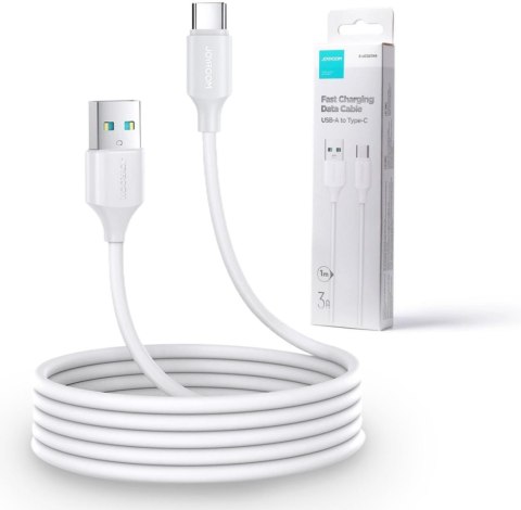 KABEL USB-A / USB-C Joyroom S-UC027A9 200cm 3A W OPLOCIE BIAŁY KABEL USB-A / USB-C Joyroom S-UC027A9 200cm 3A W OPLOCIE BIAŁY