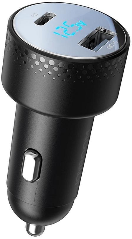 ŁADOWARKA SAMOCHODOWA Joyroom JR-CCD01 53W 3.0A PD 3.0 QC 3.0 1x USB-A 1x USB-C ŁADOWARKA SAMOCHODOWA Joyroom JR-CCD01 53W 3.0A PD 3.0 QC 3.0 1x USB-A 1x USB-C