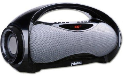 Głośnik bezprzewodowy REBELTEC SoundBox 320 (5h /Czarno-srebrny ) Głośnik bezprzewodowy REBELTEC SoundBox 320 (5h /Czarno-srebrny )