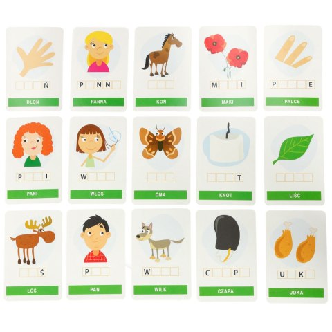 Zabawka edukacyjna montessori Kostka po kostce pisanie 4 kostki 5+ MULITGRA Zabawka edukacyjna montessori Kostka po kostce pisanie 4 kostki 5+ MULITGRA