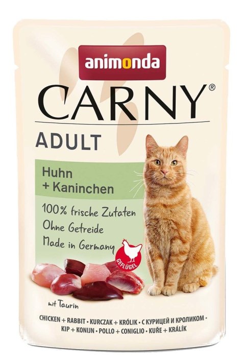 Animonda Carny Adult Pouch Chicken,Rabbit 85g Animonda Carny Adult Pouch Chicken,Rabbit 85g