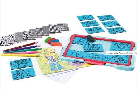 Tablica kreatywna dla dzieci odrysowywanie teksturowanie Maped Tablica kreatywna dla dzieci odrysowywanie teksturowanie Maped