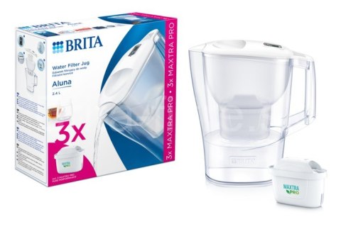 Dzbanek filtrujący Brita Aluna+1 Maxtra Pro PP (biały ; 2,4l) Dzbanek filtrujący Brita Aluna+1 Maxtra Pro PP (biały ; 2,4l)