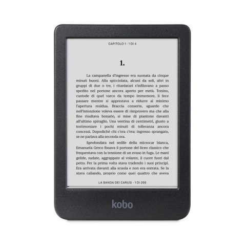 Ebook Kobo Clara BW 6" E-Ink Carta 1300 HD 16GB WI-FI Black Ebook Kobo Clara BW 6" E-Ink Carta 1300 HD 16GB WI-FI Black
