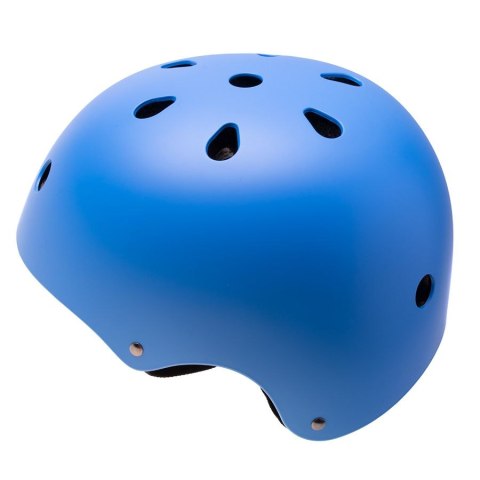 Kask + ochraniacze na rolki, deskorolkę, rower - niebiesko czarny, rozmiar S