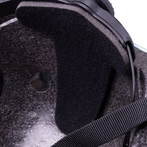 Kask + ochraniacze na rolki, deskorolkę, rower - niebiesko czarny, rozmiar S
