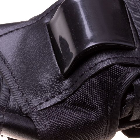Kask + ochraniacze na rolki, deskorolkę, rower - niebiesko czarny, rozmiar S