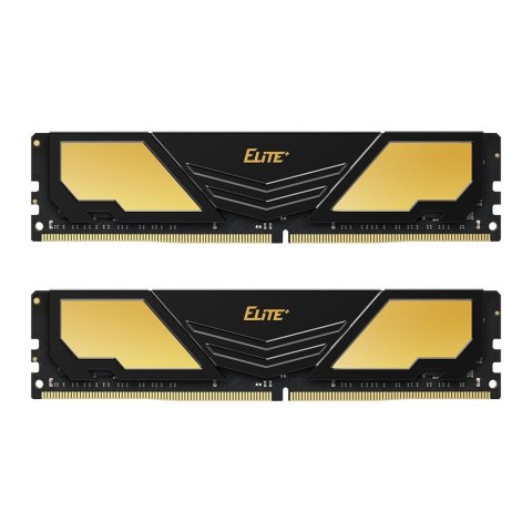 Pamięć DDR4 Team Group Elite Plus 64GB (2x32GB) 3200MHz CL22 1,2V Gold AMD Pamięć DDR4 Team Group Elite Plus 64GB (2x32GB) 3200MHz CL22 1,2V Gold AMD
