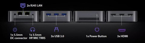 Mini PC Blackview MP80 N5095 16GB SSD-1TB Windows 11 Pro Mini PC Blackview MP80 N5095 16GB SSD-1TB Windows 11 Pro