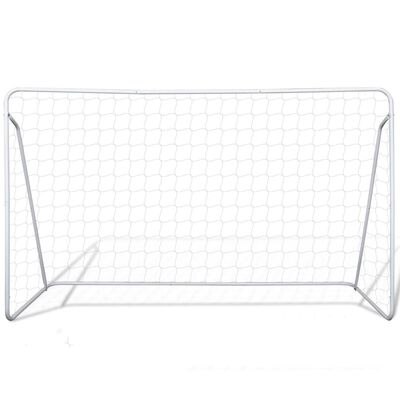 Bramka piłkarska z siatką do piłki nożnej 240x160cm ECOTOYS