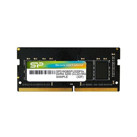Pamięć SODIMM DDR4 Silicon Power D4UN 16GB (1x16GB) 3200MHz CL22 1,2V BULK Pamięć SODIMM DDR4 Silicon Power D4UN 16GB (1x16GB) 3200MHz CL22 1,2V BULK