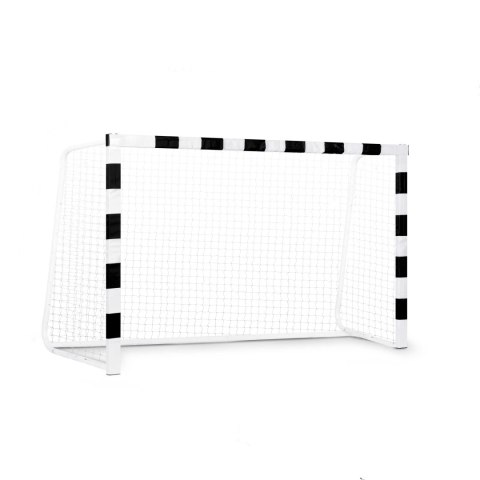 Bramka do piłki nożnej 180 x 120 x 60 cm NS-464 czarno-biała Bramka do piłki nożnej 180 x 120 x 60 cm NS-464 czarno-biała