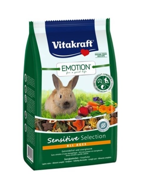 VITAKRAFT EMOTION SENSITIVE karma dla królika 600g VITAKRAFT EMOTION SENSITIVE karma dla królika 600g
