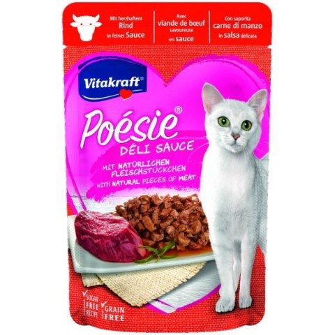 VITAKRAFT POESIE DELICE wołowina dla kota 85g VITAKRAFT POESIE DELICE wołowina dla kota 85g