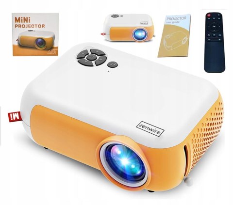 Mini projektor Zenwire A10 LED Full HD 1080p USB 1800lm Mini projektor Zenwire A10 LED Full HD 1080p USB 1800lm