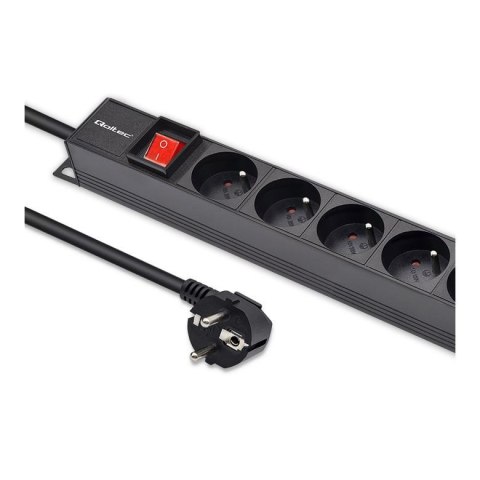 Listwa zasilająca Qoltec PDU do RACK | 16A | 16 x FRENCH | Pionowa | 1.8m Listwa zasilająca Qoltec PDU do RACK | 16A | 16 x FRENCH | Pionowa | 1.8m