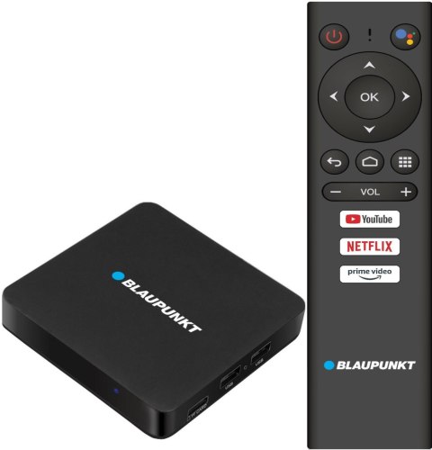 Odtwarzacz multimedialny Blaupunkt Box B-Stream 8 GB Android TV WiFi, 4K Odtwarzacz multimedialny Blaupunkt Box B-Stream 8 GB Android TV WiFi, 4K