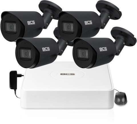 Zestaw monitoringu BCS Rejestrator BCS-V-SXVR0801 4x kamera BCS UNIVERSAL BCS-TA15FSR3-G(2) Zestaw monitoringu BCS Rejestrator BCS-V-SXVR0801 4x kamera BCS UNIVERSAL BCS-TA15FSR3-G(2)