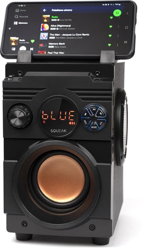 Głośnik BassBlaster Squeak SQ1001 BT, Radio FM, MP3 Głośnik BassBlaster Squeak SQ1001 BT, Radio FM, MP3