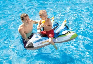 SAMOLOT DMUCHANY Z PISTOLETEM NA WODĘ INTEX 57536 ZIELONY