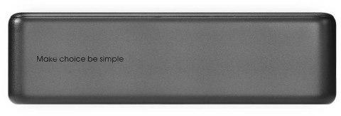 Powerbank Joyroom Dazzling Series JR-T018 30000mAh 12W 2.4A 2x USB-A czarny Powerbank Joyroom Dazzling Series JR-T018 30000mAh 12W 2.4A 2x USB-A czarny