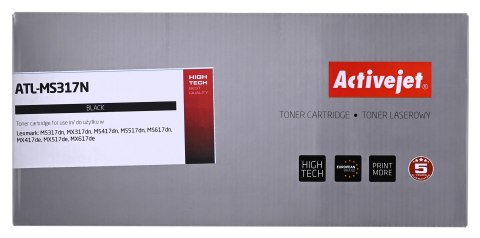 Activejet toner ATL-MS317N (zamiennik do Lexmark 51B2000, Supreme; 2500 stron; czarny) Activejet toner ATL-MS317N (zamiennik do Lexmark 51B2000, Supreme; 2500 stron; czarny)
