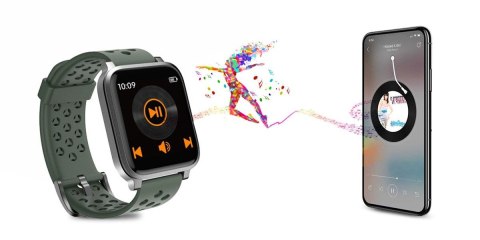 SMARTWATCH RUBICON RNCE58 DARK GREEN SMARTWATCH RUBICON RNCE58 DARK GREEN