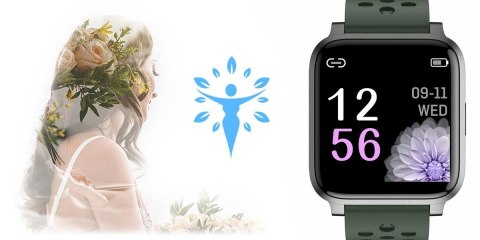SMARTWATCH RUBICON RNCE58 DARK GREEN SMARTWATCH RUBICON RNCE58 DARK GREEN